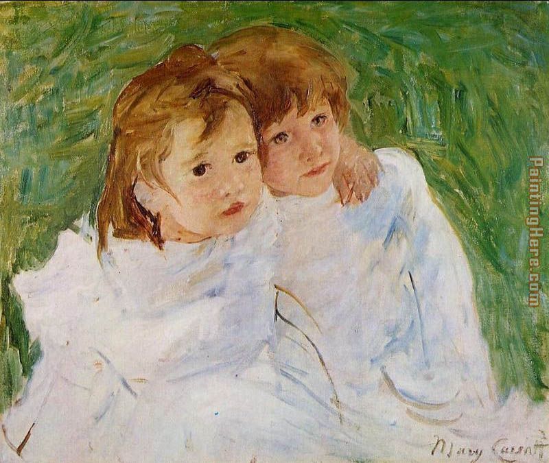 Mary Cassatt The Sisters 1885